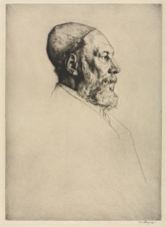 Frederick Goulding, 1906. William Strang (British, 1859-1921). Drypoint