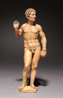 Adam and Eve (pair of statuettes), c. 1535. Daniel Mauch (German, 1477-1540). Boxwood; overall: 18