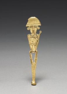 Tunjos (Votive Offering Figurine), c. 900-1550. Colombia, Muisca style, 10th-16th century. Cast