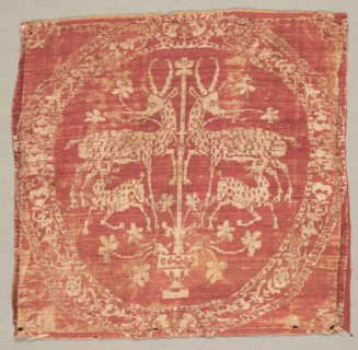 Square Ornament from a Tunic, 8th century. Egypt or Syria, Umayyad period, 8th century. Compound