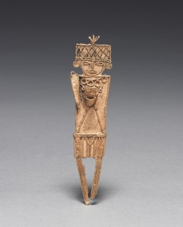 Tunjos (Votive Offering Figurine), c. 900-1550. Colombia, Muisca style, 10th-16th century. Cast