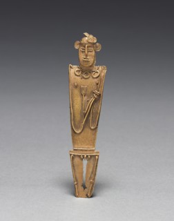 Tunjos (Votive Offering Figurine), c. 900-1550. Colombia, Muisca style, 10th-16th century. Cast