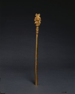 Lime Dipper, c. 1-800. Colombia, Calima region, Yotoco style, 1st-9th Century. Gold; overall: 22.8