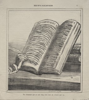 Published in le Charivari (24 April 1872): Actualities (No. 77): Do not be astonished that it is
