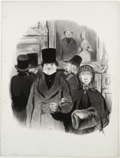 published in le Charivari (no du 26 avril 1845): The Beautiful Days of Life, plate 59: When one's