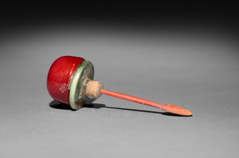 Snuff Bottle with Stopper (stopper), 1736-1795. China, Qing dynasty (1644-1912), Qianlong reign