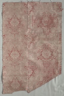 Silk Textile, late 1600s. Italy, late 17th century. Plain compound cloth; silk; overall: 66.4 x 43