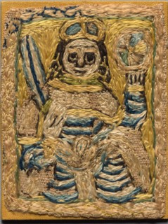 Fragment of a Clavus, late 700s - early 800s. Egypt, Abbasid period, late 8th - early 9th centuries