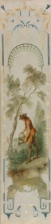 Wall Panals: The Gardener, Horticlture, The Vineyard, The See-Saw, The Swing, c. 1723-1727. Nicolas