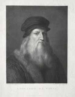 Leonardo da Vinci. Raffaello Morghen (Italian, 1761-1833). Engraving