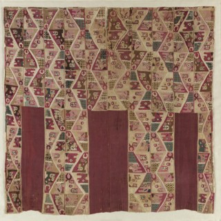 Tunic, c. 700-1100. Peru, South Coast, Wari Culture, Middle Horizon, 8th-12th Century. Tapestry