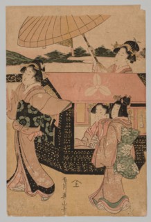 No Title, 1787-1869. Kikugawa Eizan (Japanese, 1787-1867). Color woodblock print; sheet: 33.7 x 22
