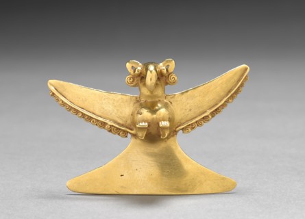 Eagle Pendant, c. 1000-1550. Western Panama, Veraguas-Gran Chiriquí Style, 11th-16th century. Cast
