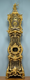 Tall- case Clock (Regulateur), 1744. Jean-Pierre Latz (French, 1691-1754), Stollewerck (French).