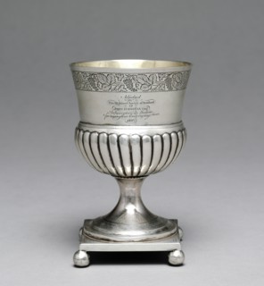 Silver Cup, 1809-1810. George Fenwick (Scottish). Silver; diameter of mouth: 10.8 cm (4 1/4 in.);