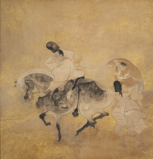 Crossing at Sano (Sano no watari), c. 1600-1640. School of Tawaraya Sotatsu (Japanese, died c.