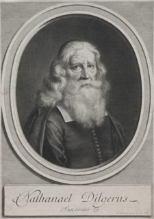 Nathanael Dilgerus, Minister of Danzig, 1683. Gerard Edelinck (French, 1640-1707). Engraving