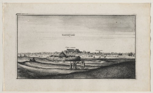 Tothill Fields. Wenceslaus Hollar (Bohemian, 1607-1677). Etching