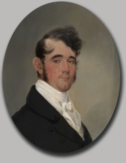Benjamin Rouse, 1819. John Wesley Jarvis (American, 1781-1840). Oil on canvas; unframed: 55.5 x 43