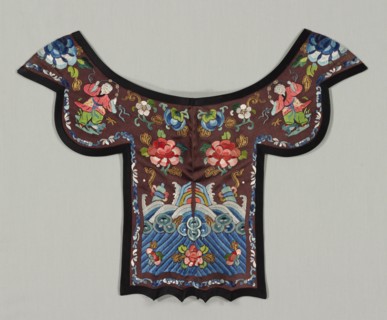 Wedding Cap, late 1800s - early 1900s. China, late 19th - early 20th century. Embroidery, silk and