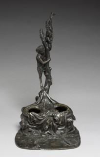 Base for a Satyr and Satyress Group, early 1500s or later. Italy, possibly Padua, early 16th