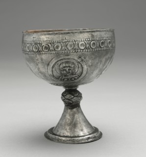 Chalice from the Beth Misona Treasure, c. 500-700. Early Byzantium, Constantinople or Syria,