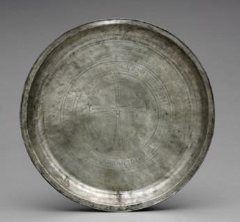 Paten (Dedicated to Saint Sergius) from the Beth Misona Treasure, c. 500. Early Byzantium,
