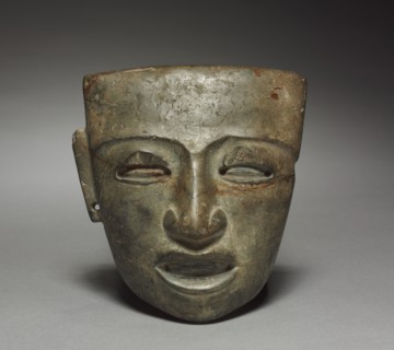 Mask, 1-550. Central Mexico, Teotihuacán style, Classic Period. Stone; overall: 13.4 x 12.8 x 6.7