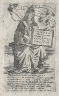 The Sibyls:  The Delphian Sibyl, 1400s. Attributed to Francesco Rosselli (Italian, 1448-before