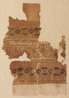 Fragment of a Tiraz-Style Textile, 1130 - 1149. Egypt, Fatimid period, Caliphate of al-Hafiz, AH