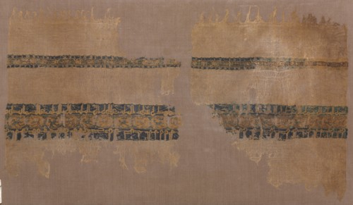 Turban end with tiraz, 1031. Egypt, Fatimid period, Caliphate of al-Zahir, 1031. Plain weave with
