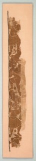 Fragment, Part of an Ornament from a Garment, 400s. Egypt, Byzantine period, 5th century. Tabby
