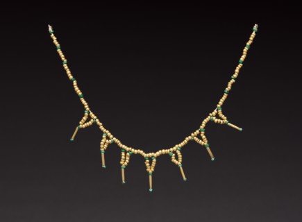 Beads Strung as a Necklace, c. 400-500. Central Panama, (Sitio Conte?), Conte Style, 5th century.