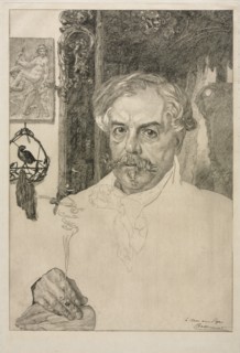 Edmond de Goncourt, 1882. Félix Bracquemond (French, 1833-1914). Etching with drypoint; sheet: 54.7
