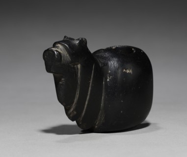 Alpaca Offering Container (Canopa), 1400-1532. Peru, Inka style (1400-1532). Stone; overall: 6.6 x