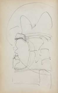 Italian Sketchbook: Abstract Sketch (page 5), 1898-1899. Maurice Prendergast (American, 1858-1924).