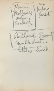 Italian Sketchbook: Notes (page 244), 1898-1899. Maurice Prendergast (American, 1858-1924). Pencil;