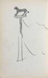 Italian Sketchbook: San Marco Lion (?) (page 39), 1898-1899. Maurice Prendergast (American,