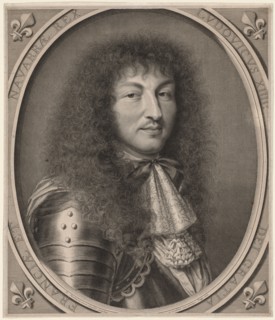 Louis XIV, 1666. Robert Nanteuil (French, 1623-1678). Engraving
