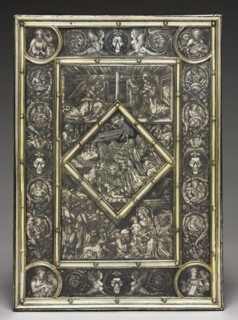 Front Cover for a Gospel Book of French Cardinal Jean La Balou (1421-1491), c. 1467-1468. Italy,
