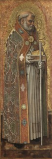 Saint Nicholas of Bari, 1472. Carlo Crivelli (Italian, 1430/35-1495). Oil on wood panel; framed: