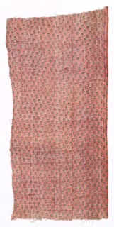Fragment, 1800s. India, Rajasthan, 19th century. Block printed, resist dyed and painted; cotton;