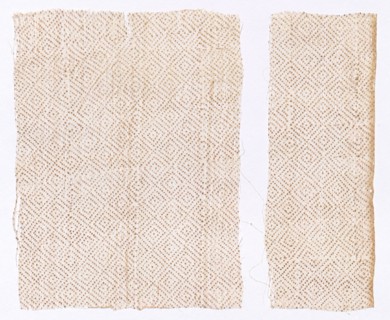 Fragments, 1800s. India, Rajasthan ?, 19th century. Block printed with gold leaf on cotton muslin;