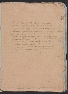Verona Sketchbook: Inscription (page 1), 1760. Francesco Lorenzi (Italian, 1723-1787). Black ink ;