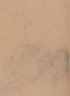 Verona Sketchbook: Indecipherable form (page 34), 1760. Francesco Lorenzi (Italian, 1723-1787).