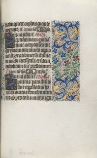 Book of Hours (Use of Rouen): fol. 101r, c. 1470. Master of the Geneva Latini (French, active