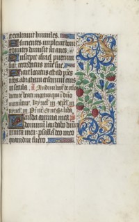 Book of Hours (Use of Rouen): fol. 108r, c. 1470. Master of the Geneva Latini (French, active
