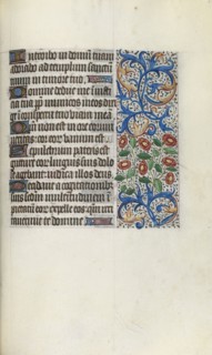 Book of Hours (Use of Rouen): fol. 111r, c. 1470. Master of the Geneva Latini (French, active