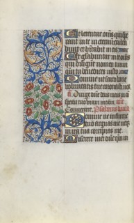 Book of Hours (Use of Rouen): fol. 111v, c. 1470. Master of the Geneva Latini (French, active
