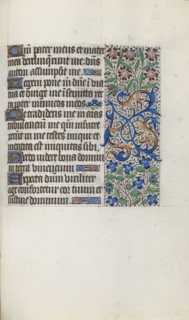 Book of Hours (Use of Rouen): fol. 122r, c. 1470. Master of the Geneva Latini (French, active